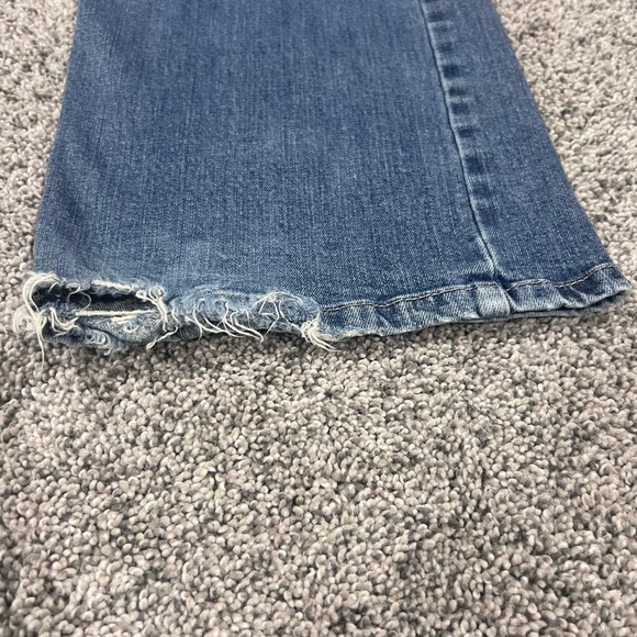 Harley Davidson 2007 Women’s Jeans 12 Long Embroidered Y2K VTG Denim Riding Pant - Picture 10 of 14